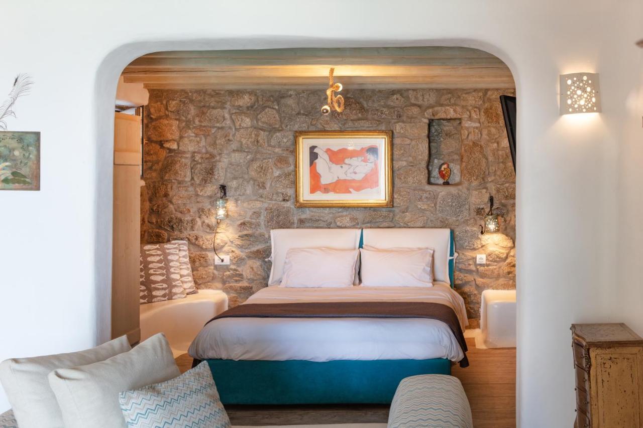Amallini Suites Mykonos Plage de Super Paradise Extérieur photo