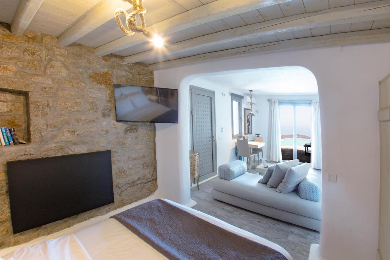 Amallini Suites Mykonos Plage de Super Paradise Extérieur photo
