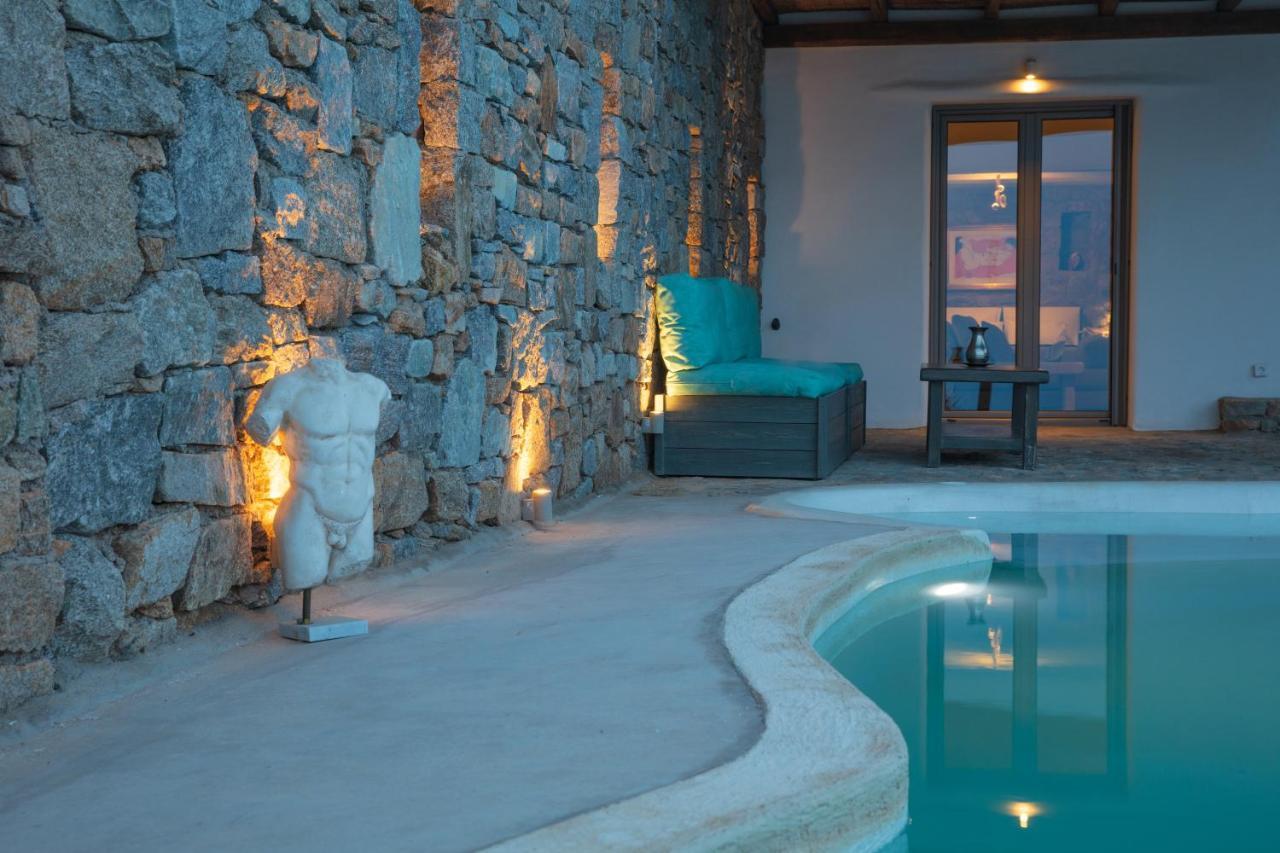 Amallini Suites Mykonos Plage de Super Paradise Extérieur photo