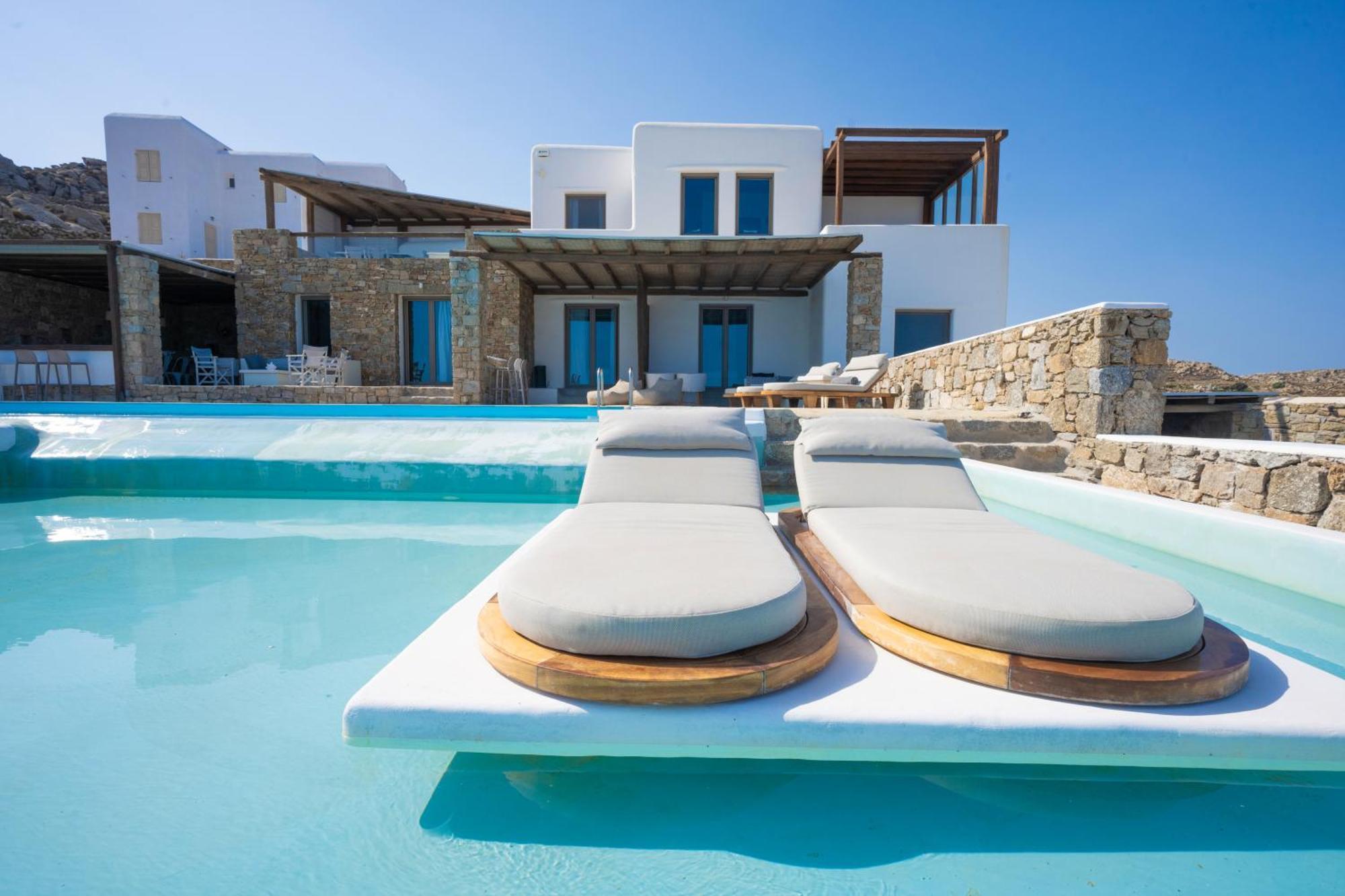 Amallini Suites Mykonos Plage de Super Paradise Extérieur photo