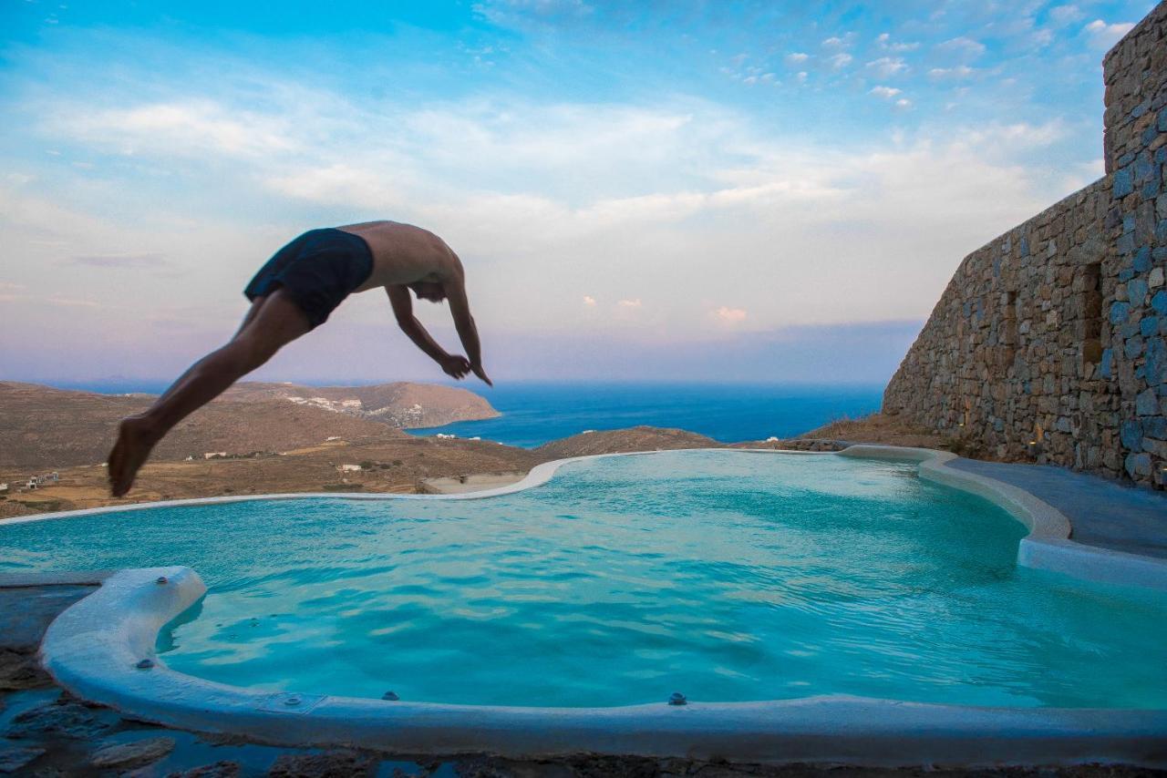 Amallini Suites Mykonos Plage de Super Paradise Extérieur photo